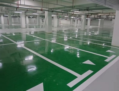 哈尔滨哈尔滨小区停车场标线